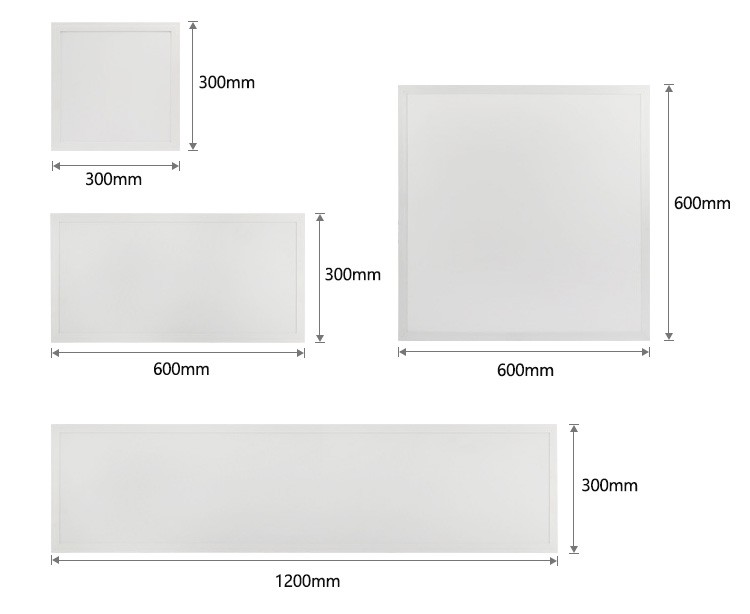 led flat panel emergency light