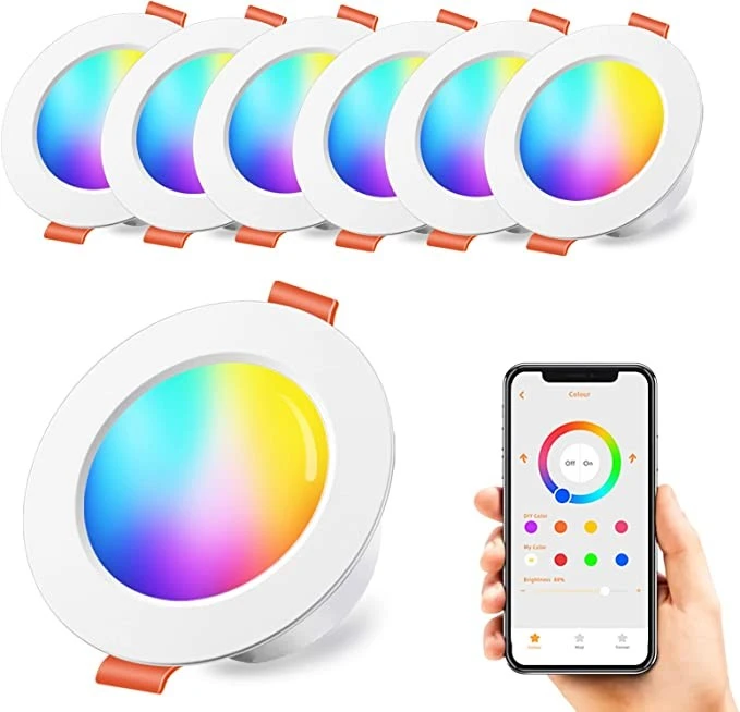 RGB Colored Reccessed Downlights