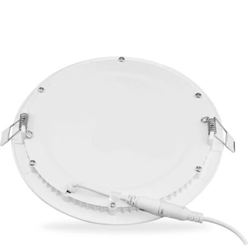 Round recessed lights side