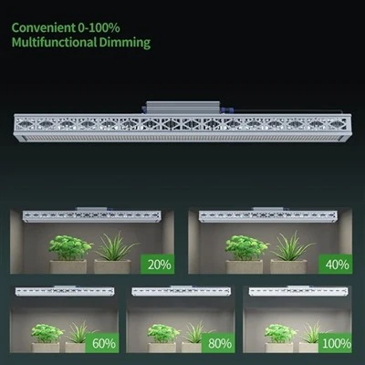 680 W LED svetilka za rast