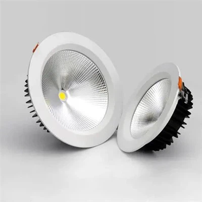 Okrogla zatemnitvena LED vgradna svetilka 7 W