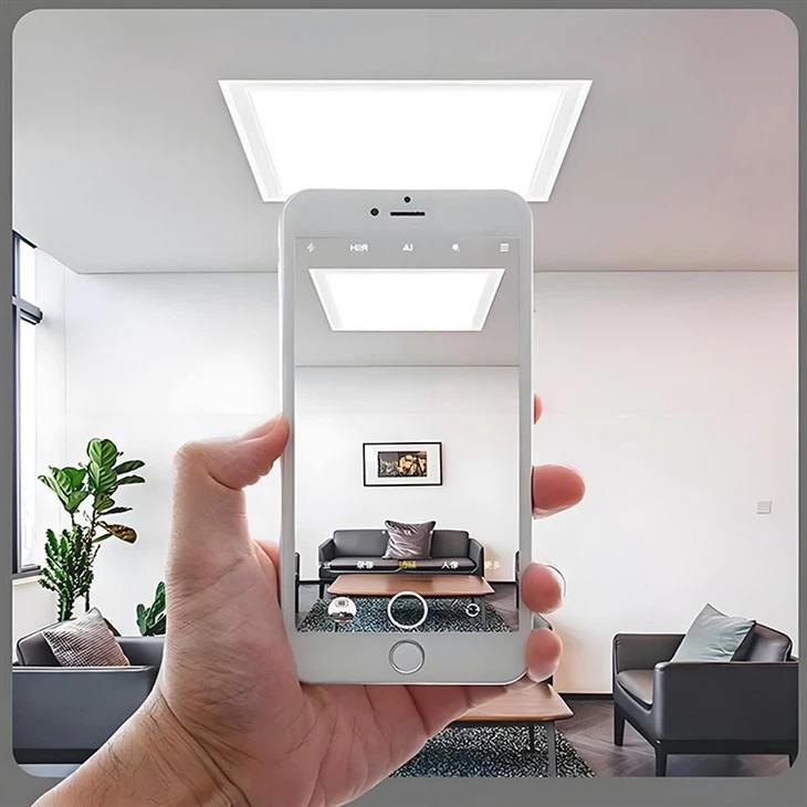 600x600 led panel emergency light